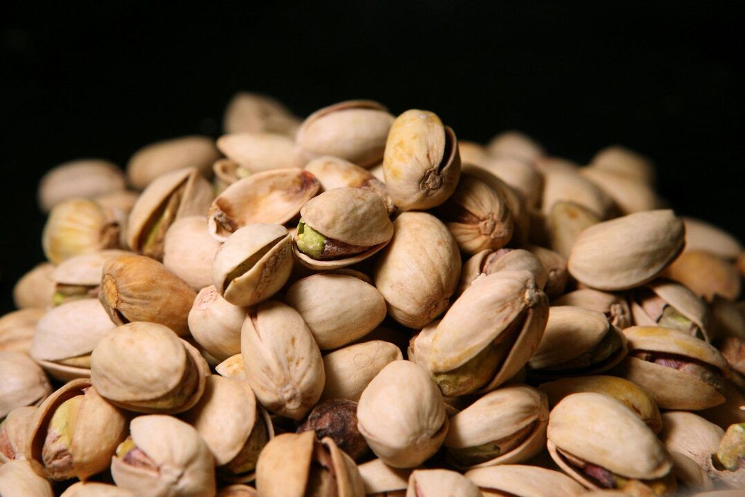 pistachios to increase potency